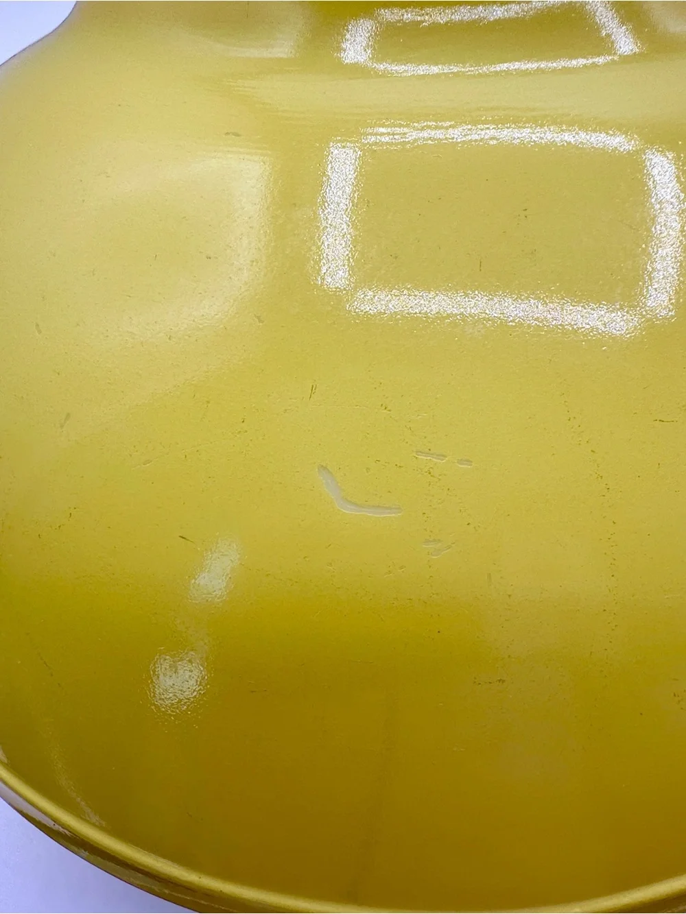 Pyrex Yellow Bowl, 1960s Vintage